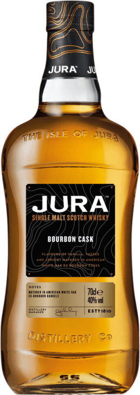 43,95 € Envío gratis | Whisky Single Malt Isle of Jura Bourbon Cask Finish — Acabado en Barrica Reino Unido 70 cl