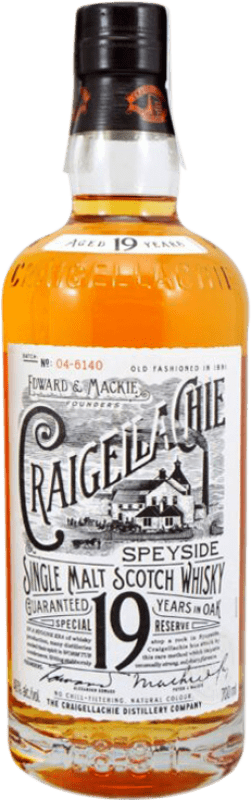 299,95 € Envoi gratuit | Whisky Single Malt Craigellachie Malt Royaume-Uni 19 Ans 70 cl