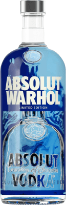 23,95 € Envío gratis | Vodka Absolut Warhol Edición Limitada Suecia 1 L