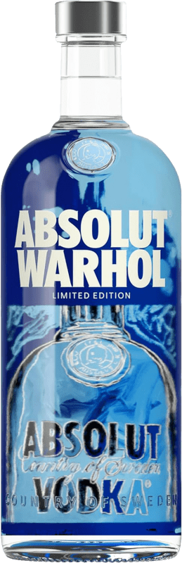 23,95 € Бесплатная доставка | Водка Absolut Warhol Ограниченный выпуск Швеция 1 L