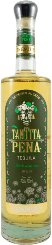 62,95 € Envío gratis | Tequila Selecto de Amatitan Tantita Pena Reposado México Botella 70 cl