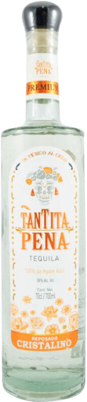 73,95 € 免费送货 | 龙舌兰 Selecto de Amatitan Tantita Pena Reposado Cristalino 墨西哥 瓶子 70 cl