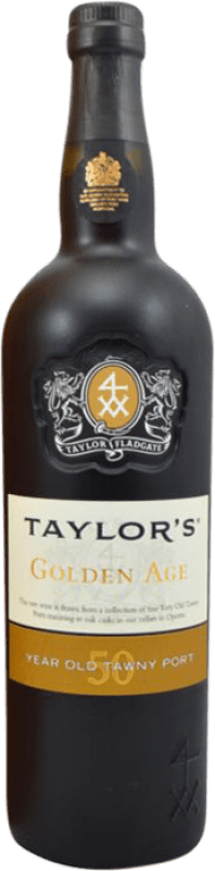 414,95 € Envio grátis | Vinho Generoso Fortificado Taylor's Golden Age I.G. Porto Portugal 50 Anos Garrafa 75 cl