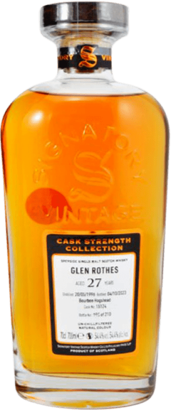 347,95 € Spedizione Gratuita | Whisky Blended Signatory Vintage At Glen Rothes Regno Unito 27 Anni Bottiglia 70 cl