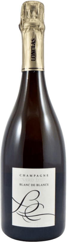 44,95 € Envio grátis | Espumante Branco Bernard Lonclas Extra Brut — Extra Bruto Blanc de Blancs A.O.C. Champagne França Chardonnay Garrafa 75 cl