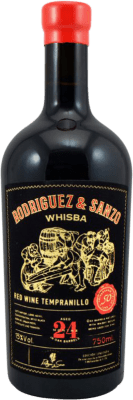 62,95 € Envío gratis | Vino tinto Rodríguez & Sanzo Whisba 24 Meses I.G.P. Vino de la Tierra de Castilla y León Castilla y León España Tempranillo Botella 75 cl