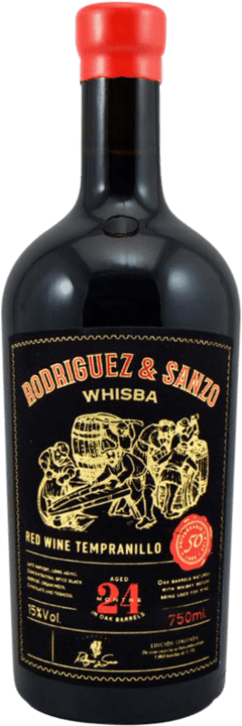 45,95 € Envío gratis | Vino Tinto Rodríguez & Sanzo Whisba 24 Meses I.G.P. Vino de la Tierra de Castilla y León Castilla y León España Tempranillo 75 cl
