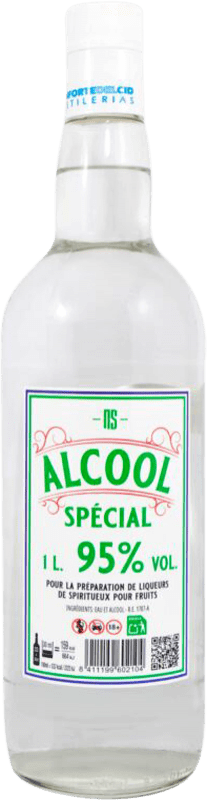 31,95 € Envoi gratuit | Eau-de-vie Monforte del Cid. Alcool Special Alcohol Alimentario 95º Espagne Bouteille 1 L