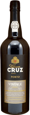 49,95 € Kostenloser Versand | Verstärkter Wein Gran Cruz Vintage I.G. Porto Portugal Flasche 75 cl