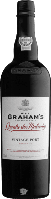 59,95 € 送料無料 | 強化ワイン Graham's Quinta dos Malvedos Vintage I.G. Porto ポルトガル ボトル 75 cl