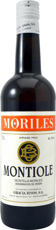 23,95 € Envoi gratuit | Vin fortifié Hermanos Gracia Montiole 1990's Spécimen de Collection D.O. Montilla-Moriles Espagne Bouteille 70 cl