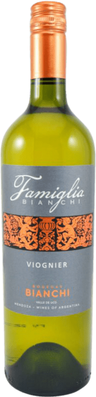 22,95 € Бесплатная доставка | Белое вино Famiglia Bianchi I.G. Mendoza Аргентина Viognier — Вионье 75 cl
