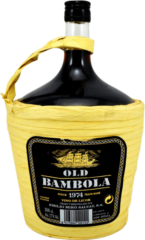 14,95 € Бесплатная доставка | Ликёры Casalbor Old Bambola Испания Канистра 2 L Uva — Виноград