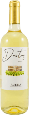 7,95 € Spedizione Gratuita | Vino bianco Ductus D.O. Rueda Castilla y León Spagna Verdejo Bottiglia 75 cl