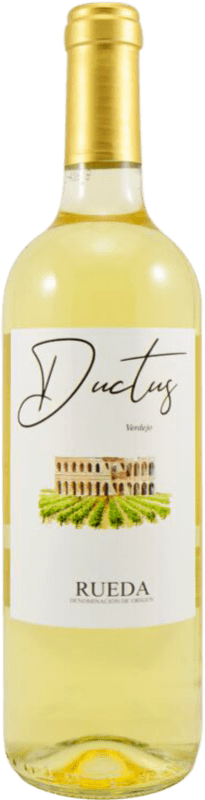 7,95 € Free Shipping | White wine Ductus D.O. Rueda Castilla y León Spain Verdejo Bottle 75 cl