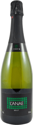 9,95 € Envío gratis | Espumoso blanco Covides L'Anae Brut D.O. Cava España Macabeo, Xarel·lo, Parellada Botella 75 cl