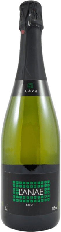 9,95 € Kostenloser Versand | Weißer Sekt Covides L'Anae Brut D.O. Cava Spanien Macabeo, Xarel·lo, Parellada Flasche 75 cl