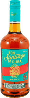 31,95 € 免费送货 | 朗姆酒 Cuba Ron Santiago de Cuba Añejo 古巴 8 岁 瓶子 70 cl