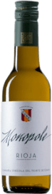 26,95 € Envío gratis | Caja de 6 unidades Vino blanco Norte de España - CVNE Monopole D.O.Ca. Rioja España Viura Botellín 18 cl