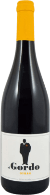 8,95 € Spedizione Gratuita | Vino rosso Luis Marín El Gordo D.O. Cariñena Spagna Syrah Bottiglia 75 cl