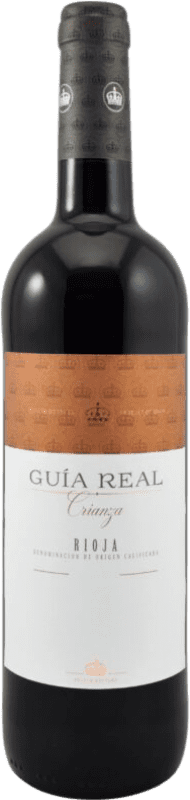 8,95 € 送料無料 | 赤ワイン Guía Real 高齢者 D.O.Ca. Rioja スペイン Tempranillo ボトル 75 cl