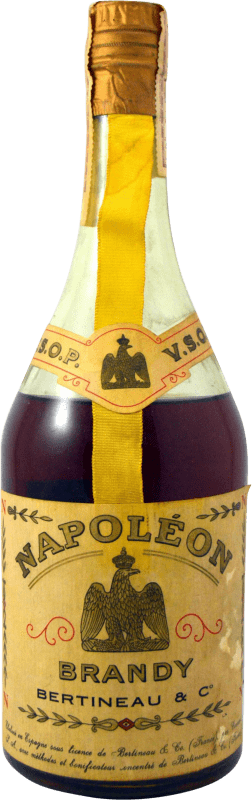 89,95 € Envío gratis | Brandy Bertineau. Napoleón 1970's Ejemplar Coleccionista España Botella 75 cl