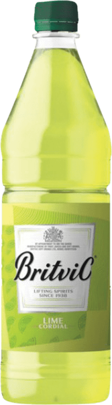 48,95 € Free Shipping | 12 units box Juice Britvic Spain 1 L PET Lime