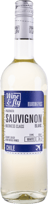 6,95 € Бесплатная доставка | Белое вино Mateo Wine & Fly Чили Sauvignon White бутылка 75 cl