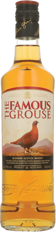 11,95 € 免费送货 | 调和威士忌 Glenturret Famous Grouse 苏格兰 英国 中瓶装 50 cl PET — 塑料