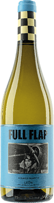 13,95 € Envío gratis | Vino blanco Viña Vilano Full Flap Blanco España Albarín Botella 75 cl