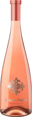 7,95 € Бесплатная доставка | Розовое вино Segura Viudas Homenaje D.O. Penedès Испания Merlot — Мерло 75 cl