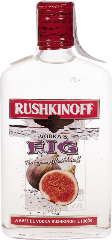 6,95 € 送料無料 | リキュール Antonio Nadal Rushkinoff Higo スペイン ヒップフラスコボトル 20 cl