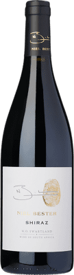 19,95 € Kostenloser Versand | Rotwein Niel Bester I.G. Swartland Swartland Südafrika Syrah Flasche 75 cl