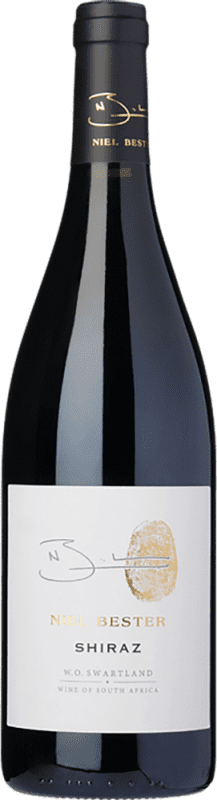 18,95 € Бесплатная доставка | Красное вино Niel Bester I.G. Swartland Swartland Южная Африка Syrah бутылка 75 cl