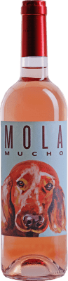 8,95 € 免费送货 | 玫瑰酒 Mola Mucho Rosado 西班牙 Tempranillo 瓶子 75 cl