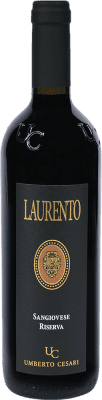 25,95 € Spedizione Gratuita | Vino rosso Umberto Cesari Laurento Riserva Italia Sangiovese Bottiglia 75 cl