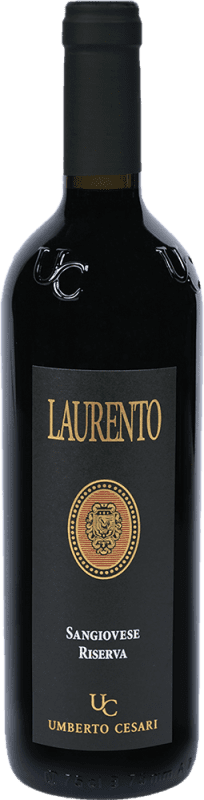 25,95 € Envío gratis | Vino tinto Umberto Cesari Laurento Reserva Italia Sangiovese Botella 75 cl