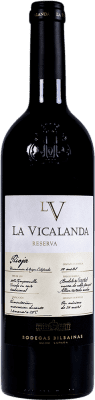 39,95 € Envoi gratuit | Vin rouge Bodegas Bilbaínas Viña Pomal Vicalanda Tinto Réserve D.O.Ca. Rioja La Rioja Espagne Tempranillo Bouteille 75 cl