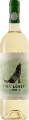 6,95 € 送料無料 | 白ワイン Norte de España - CVNE Viña Lobera スペイン Verdejo — ベルデホ Eco — エコ ビオ オーガニック 75 cl