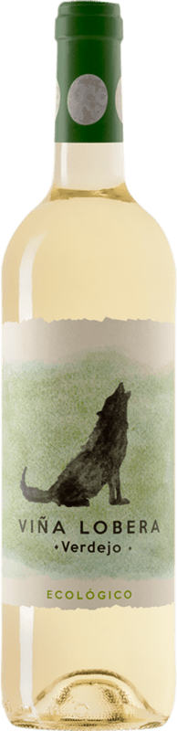 6,95 € Envoi gratuit | Vin blanc Norte de España - CVNE Viña Lobera Blanco Ecológico Espagne Verdejo Biologique Bouteille 75 cl