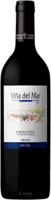 5,95 € Spedizione Gratuita | Vino bianco Viña del Mar Tinto Semisecco Semidolce D.O. Catalunya Catalogna Spagna Macabeo, Xarel·lo Bottiglia 75 cl