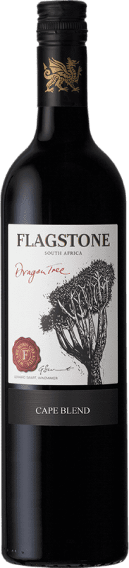 17,95 € Free Shipping | Red wine Flagstone Dragon Tree W.O. Western Cape Western Cape South Coast South Africa Merlot, Syrah, Cabernet Sauvignon, Cabernet Franc, Touriga Nacional, Barbera, Tinta Barroca, Pinotage Bottle 75 cl