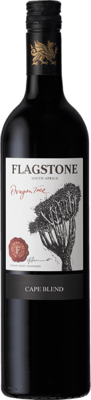 16,95 € Envío gratis | Vino tinto Flagstone Dragon Tree W.O. Western Cape Western Cape South Coast Sudáfrica Merlot, Syrah, Cabernet Sauvignon, Cabernet Franc, Touriga Nacional, Barbera, Tinta Barroca, Pinotage Botella 75 cl