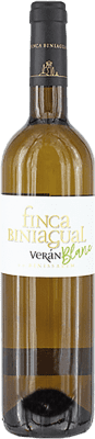 29,95 € Free Shipping | White wine Biniagual Gran Verán Blanco D.O. Binissalem Spain Syrah, Mantonegro Bottle 75 cl