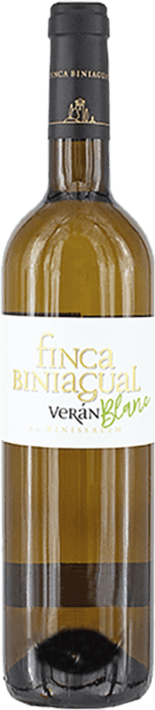29,95 € Free Shipping | White wine Biniagual Gran Verán Blanco D.O. Binissalem Spain Syrah, Mantonegro Bottle 75 cl