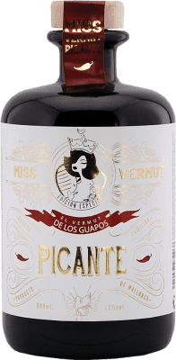 19,95 € Envio grátis | Vermute Ca Sa Miss De los Guapos Espanha Garrafa Medium 50 cl Spicy — Picante