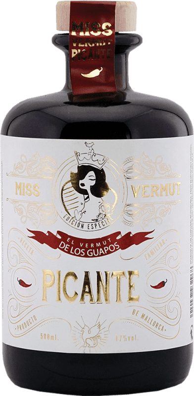 19,95 € 免费送货 | 苦艾酒 Ca Sa Miss De los Guapos 西班牙 中瓶装 50 cl Spicy — 辛辣