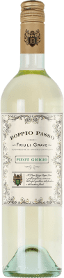 12,95 € Envio grátis | Vinho branco Botter Carlo Doppio Passo Blanc D.O.C. Friuli Itália Pinot Cinza Garrafa 75 cl