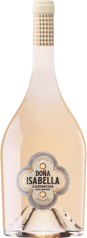 29,95 € 免费送货 | 玫瑰酒 Marqués del Atrio Doña Isabella Rosé D.O. Navarra 纳瓦拉 西班牙 Grenache 瓶子 Magnum 1,5 L