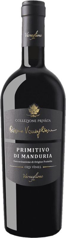 29,95 € Бесплатная доставка | Красное вино Varvaglione Cosimo Tinto D.O.C. Primitivo di Manduria Апулия Италия Primitivo бутылка 75 cl